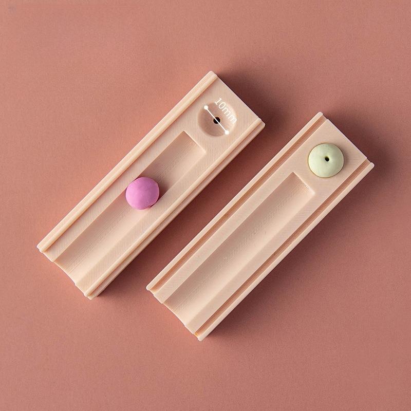 10/12/15mm Polymer Clay Ball Maker Soft Ceramic Bead Rolling Ball Mould Earrings Necklaces Jewelry Making Handmade Clay Tools