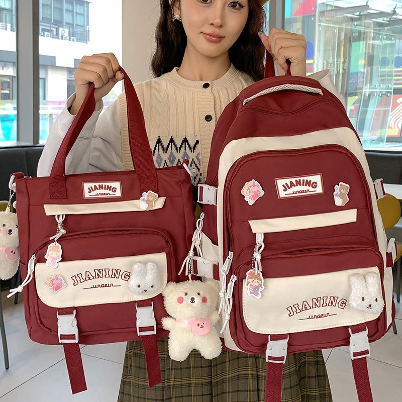Children's Primary School Students Junior High School Students Two Piece Backpacks High School Students College Students Backpacks