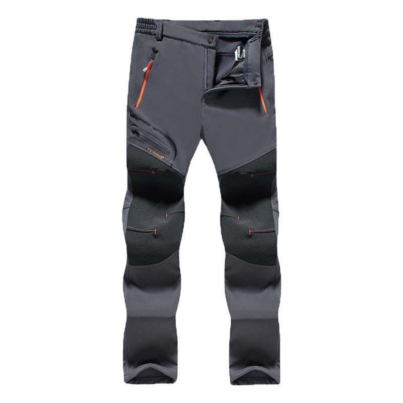 

Summer Quick-Dry Anti-Scratch Outdoor Hiking Pants, Breathable Four-Way Stretch, Wear-Resistant, Large Size XL сірий колір