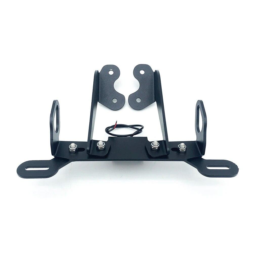 Kennzeichenhalter Rahmenhalterung für Yamaha MT-09 MT09 FZ-09 FZ09 MT FZ 09 2017 2018 2019 2020 Motorradzubehör LED