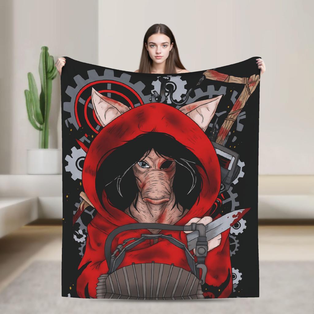 DBD Deads by Daylights  Blanket  Super Warm Street Trend Plush Throw Blanket For Girls Boys Home Decor Flannel Bedspread Cover