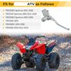 Aluminum Brake Cylinder Assembly for GY6 50cc 150cc Brake Cylinder Motorcycle Accessory Easy Installation
