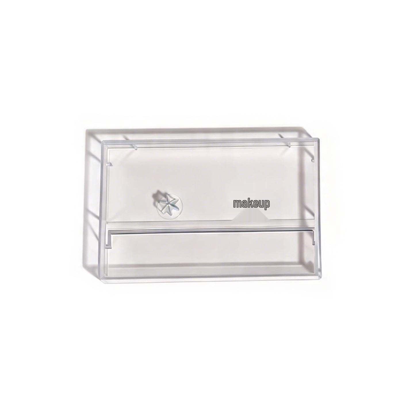 

Thickened Transparent Cassette Tape Storage Box прозрачный