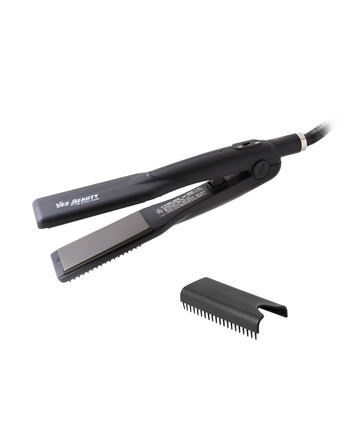 Professional salon hair iron YB-2100GOLD (M)