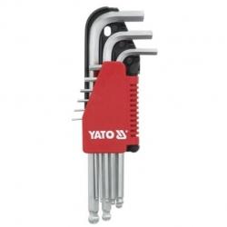 HEX KEYS BALL 9-PIECE SET 2.0-10MM - YT-0507