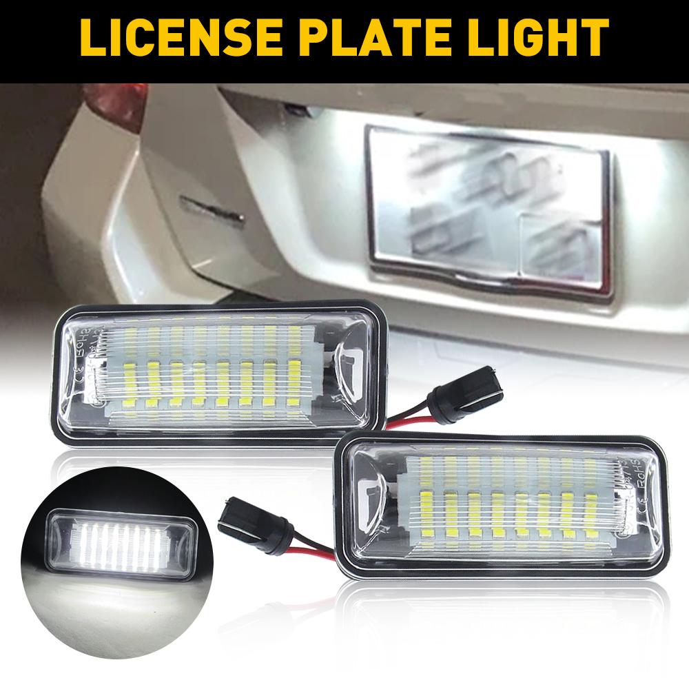 

2Pcs LED License Number Plate Light Bulb CANBUS 6000K White for For Subaru Forester Impreza 2013-2020 For Scion FR-S 2013-2016 белый