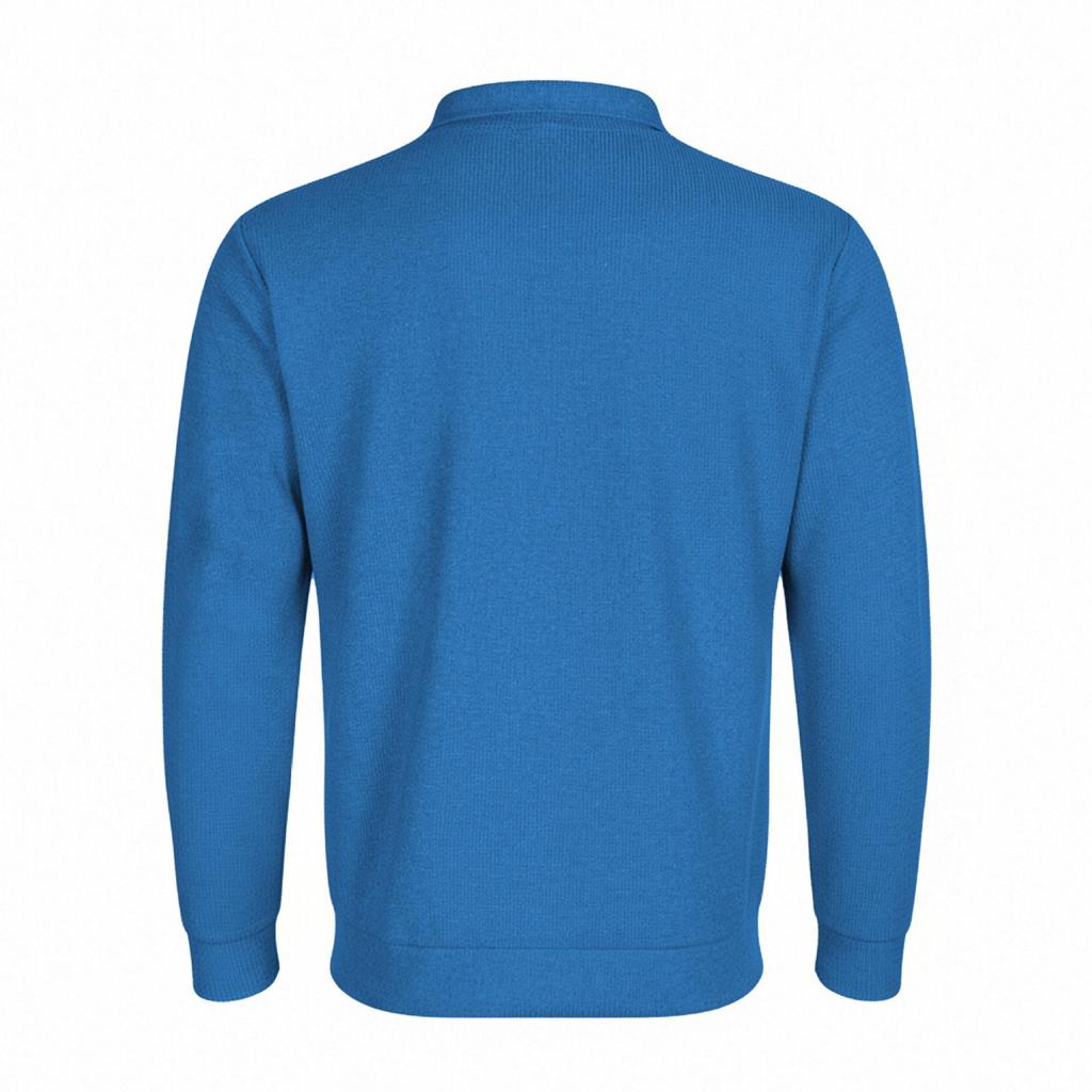 Cardigan Casual Ajusté pour Homme Printemps Automne Fermeture Éclair Poches Revers Couleur Unie Veste Manteau Homme Évacuation de l'Humidité Ne se Déforme Pas Chaleur Hauts