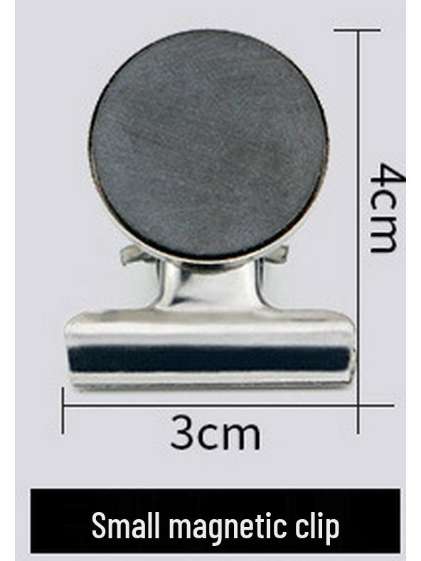 In Stock: Round Ferrite Magnet Metal Clips for Refrigerator & Warehouse Tickets