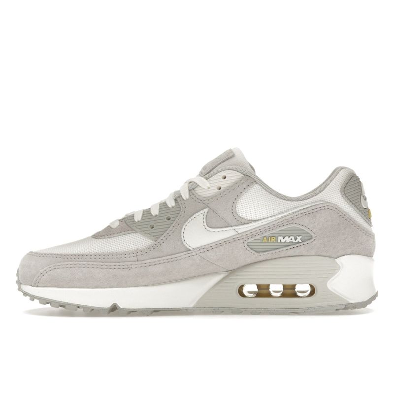 Nike Air Max 90 Light Iron Ore Women Sneakers Grey Phantom Saturn-Gold HF9383-001