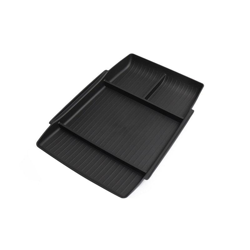 For Xpeng P7+ 2026 Armrest Storage Box Center Control Lower Tray Orgnizer Wireless Charging Pad Water Cup Holder Car Accessories