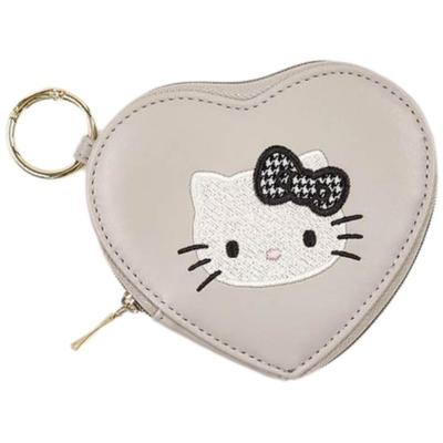 Marimo Craft Sanrio Monotónna séria Mini vrecúško v tvare srdca Hello Kitty Š120 x V105 x H15mm SRTZ-249