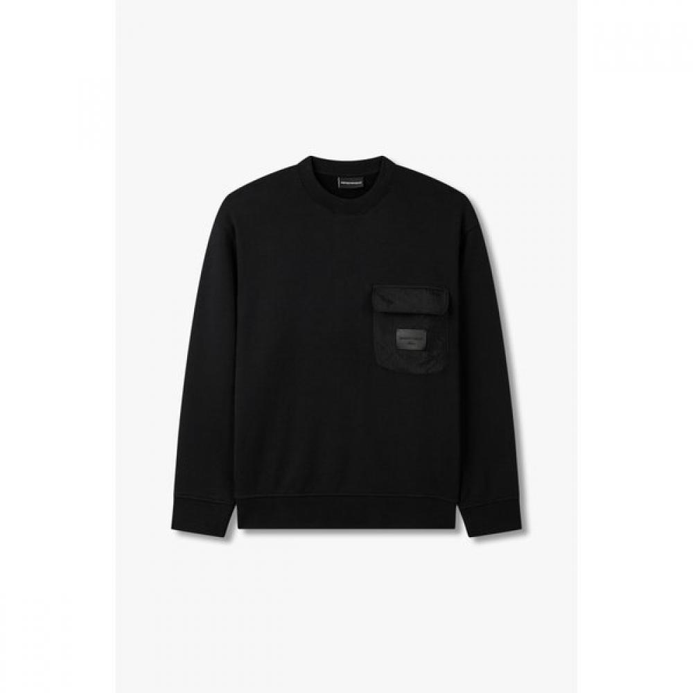 Emporio Armani Men S Drop Shoulder Flap Pocket SweatShirt A515126073 S