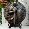 Handmade Metal Tin Plate Wall Art Home Decor 20x20cm