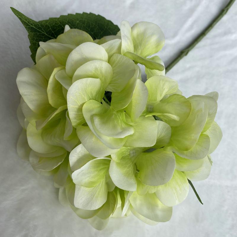 Silk Hydrangea Flowers 18in Realistic Wedding Home Decor Photography Props Gift