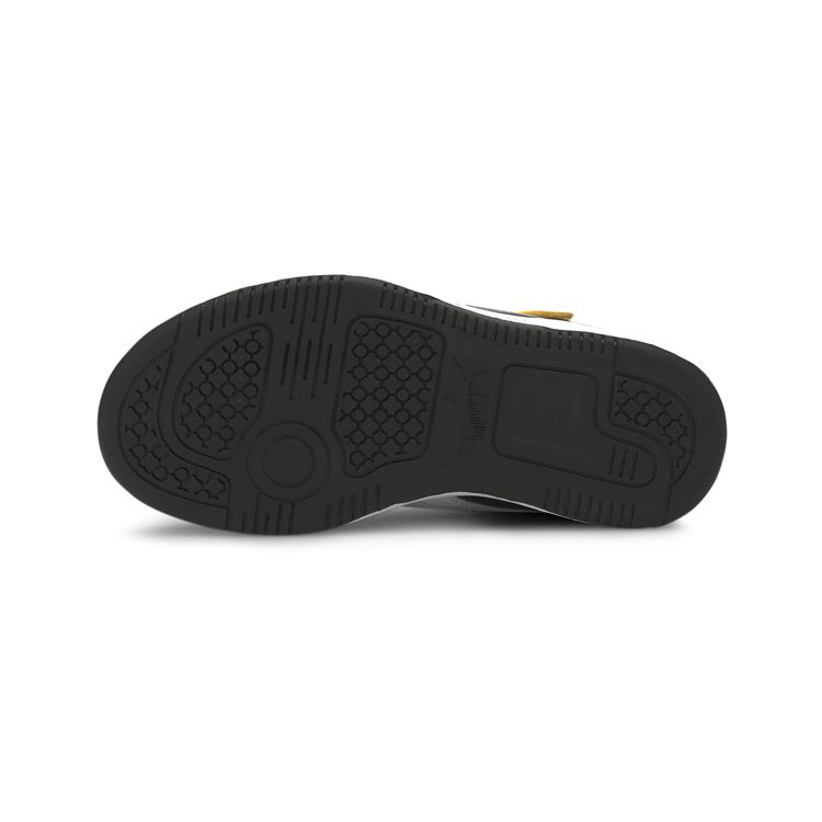 Puma Rebound Layup Sl Casual High-Top Kids Sneakers Kids Sneakers Black Yellow 370488-12