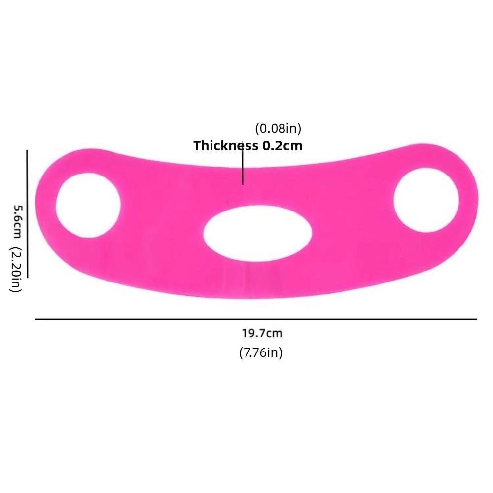 Lift Up Face Strap Belt Mask Silicone Face Slimming Strap Lift Oval Mask  Neck