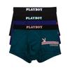 [Playboy] Men's Underwear Trunks 2106-3pack [Shipped from Korea] 100% Authentic
