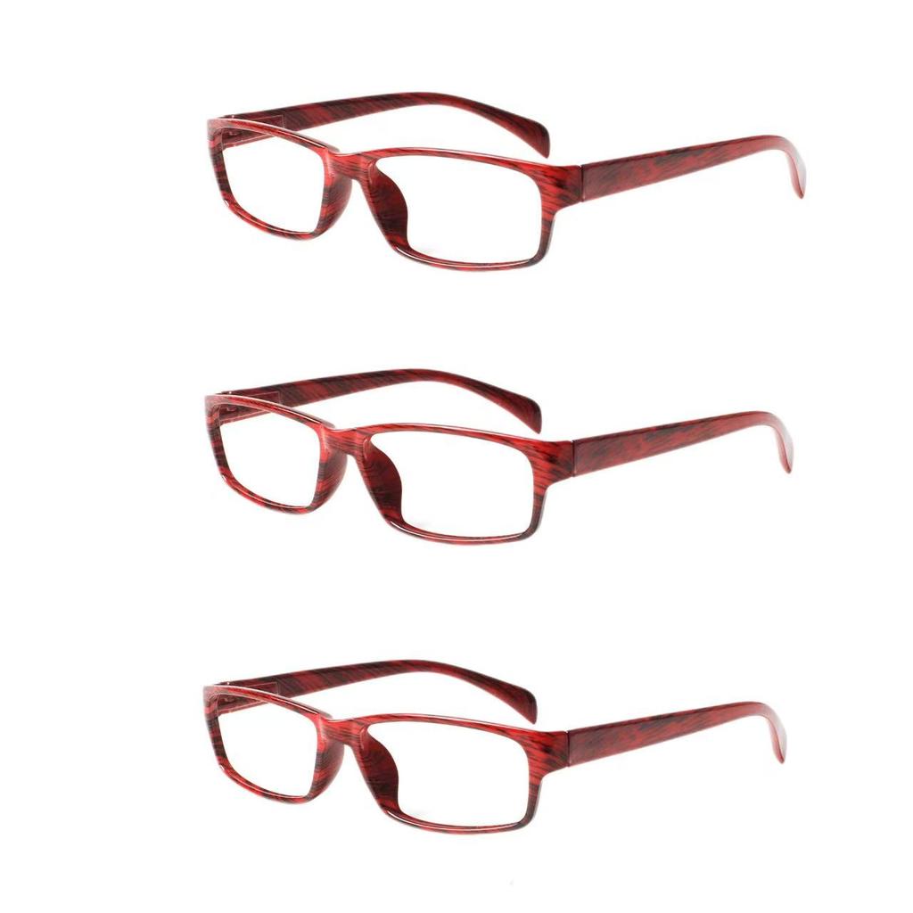 TUREZING Reading Glasses For Women Men Spring Hinge Rectangular Frame HD Optical Eyewear High Quality