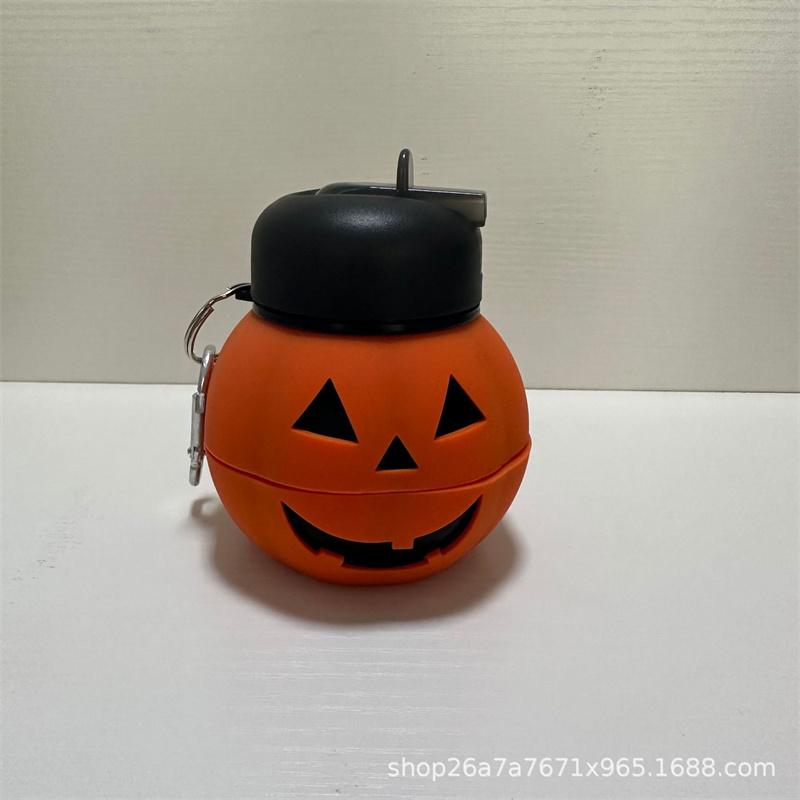 Bouteille d'eau pliante Tasses de camping Mug Sports de plein air Basket-ball Football Tennis Golf École Étanche Portable Bouteille d'eau pour enfants