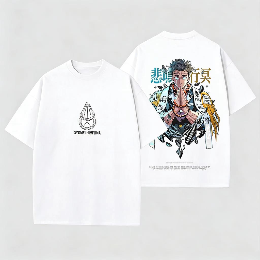 Demon Slayer Print Unisexs and Womens cotton Tshirts 2026 summer  Cartoon pattern Loose casual shortsleeved top