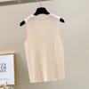 Summer Top for Women Suspended Vest Sexy White Black Beautiful Bottom Tops