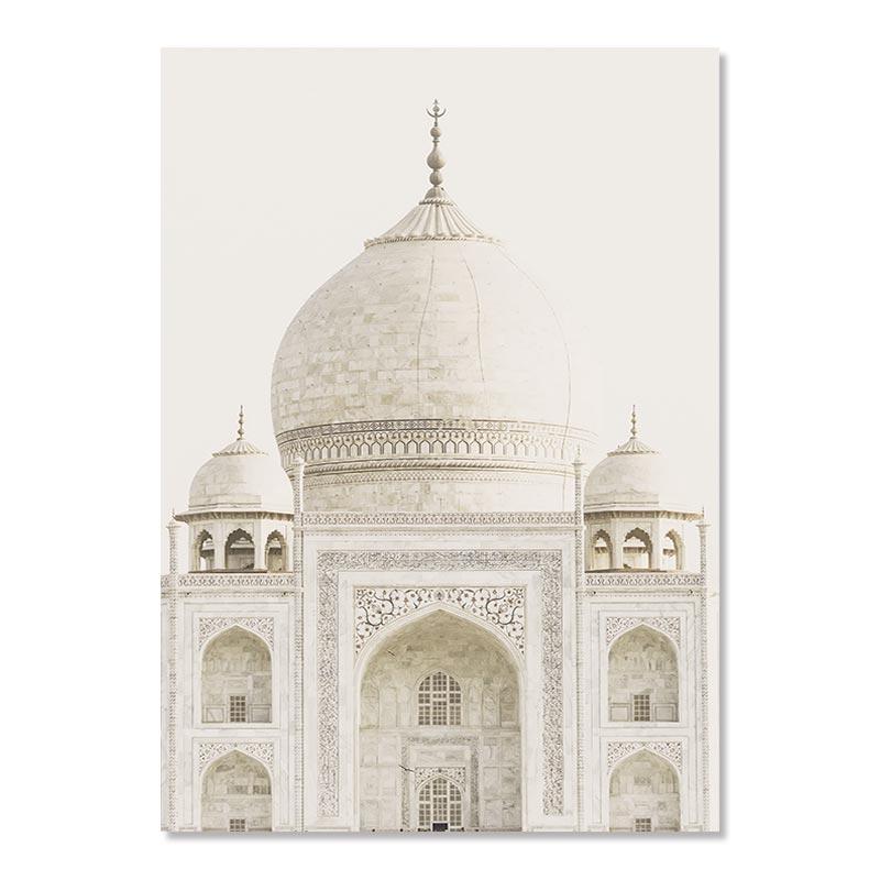 

Исламская каллиграфия, здание Аят Аль-Курси Коран, французские цветочные постеры, настенная живопись на холсте, печать, изображение для домашнего декора 21x30cm No Frame