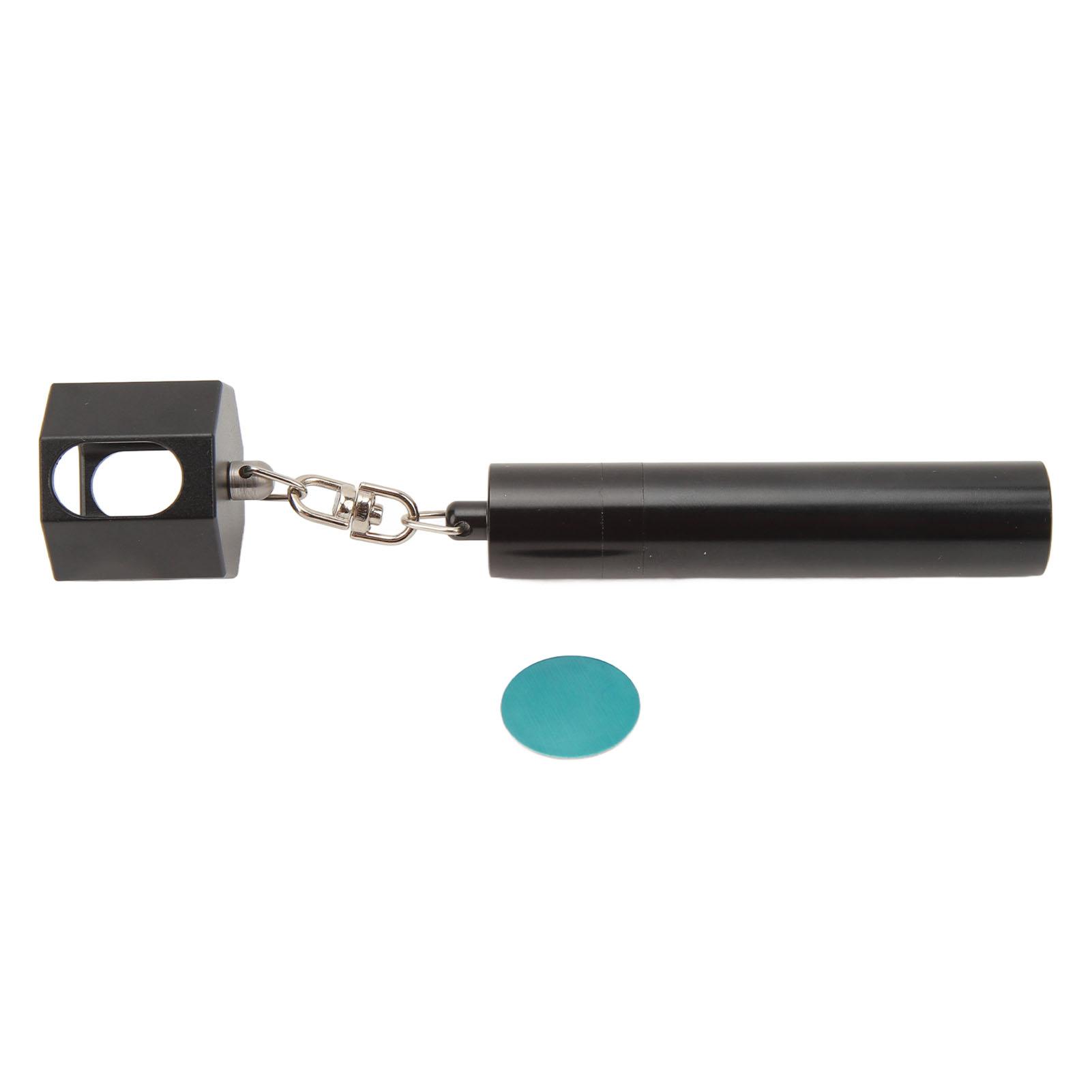 3 In 1 Pool Cue Chalk Holder Magnetic Billiard Chalk Box Billiard Cue Tip Pricker Black