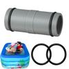 Pool Hose Connector T-Joint Pool Hose Adapter For AboveGround Swimming Pool Filter Pump And Pool Vacuum