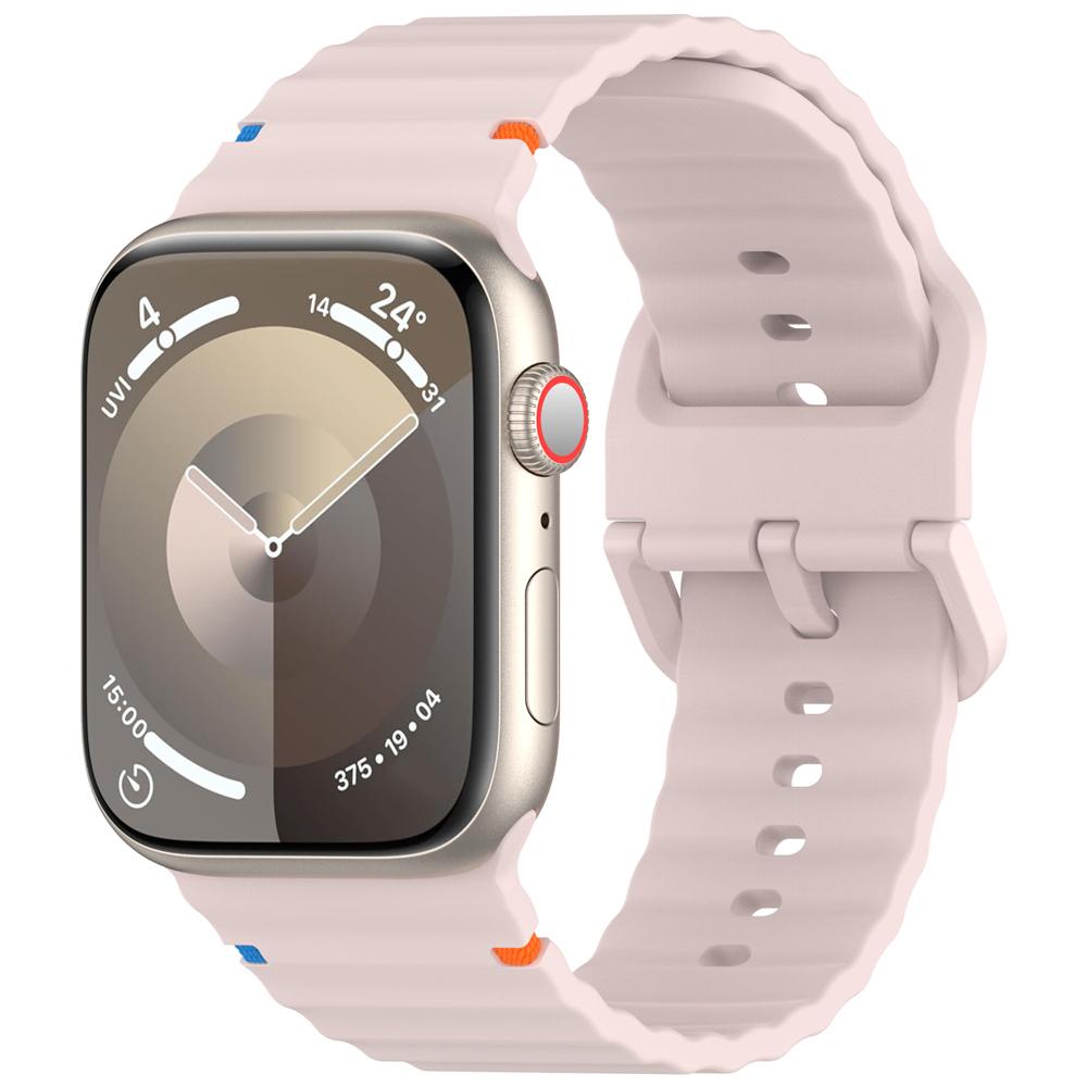 Silicone Strap For Apple Watch 11 46mm 42mm Series 10 9 8 SE 3 45mm 41mm 40mm 44mm Sport Band Bracelet For iWatch Ultra 3 2 49mm