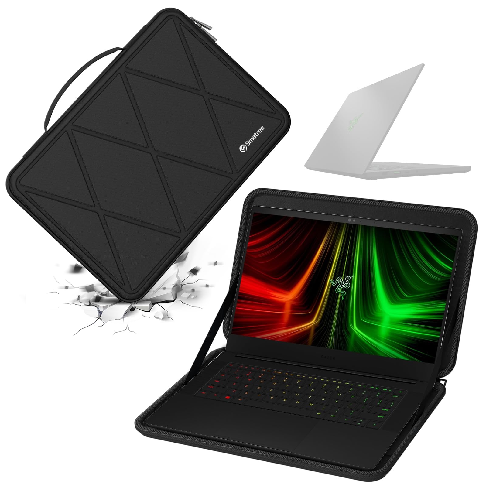 

Smatree Hard EVA Protective Sleeve Case for Razer Blade 14 Shockproof and for Commuting and School 14-inch (2022) Laptop, Waterproof, (X8246)