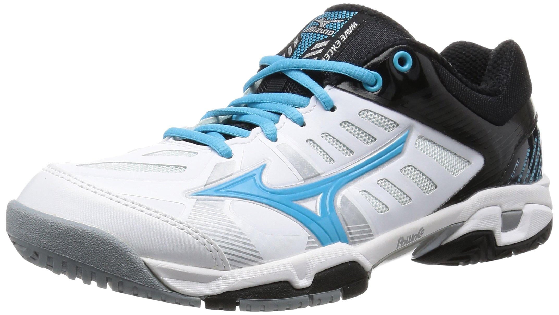 

Теннисные туфли Wave Exceed SS Fit AC Белый x Голубой x Черный 230 [Mizuno] [Мужские] (23см)