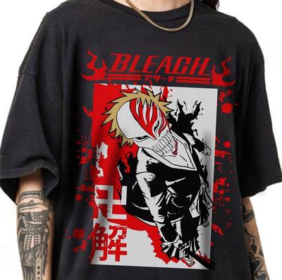 Bleach Anime T-shirt, Inspired Anime Ichigo Kurosaki T-shirt