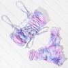 Women’s Bandeau Bikini Set with Brief Bottoms – Removable Pads, UV-Resistant, Quick-Dry Two-Piece Swimsuit for Beach & Pool