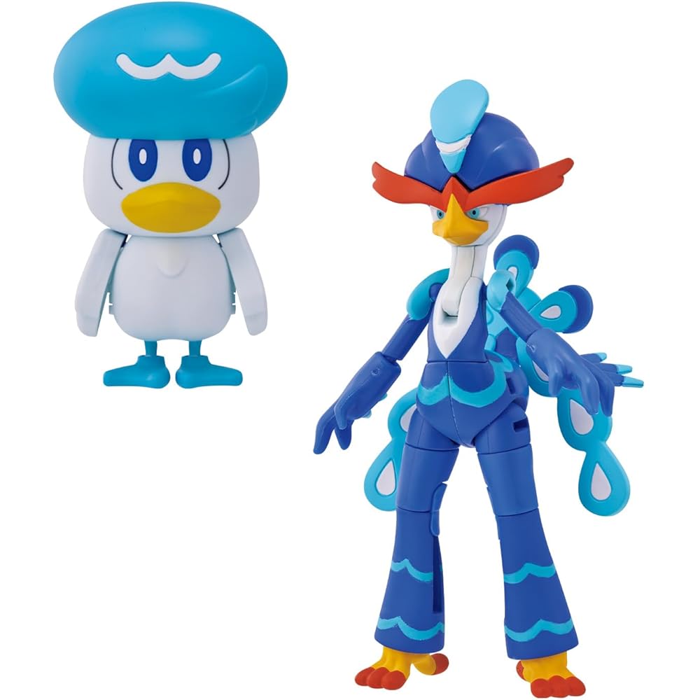 Bandai Pokemon Change Quaxly Weezing Figure Collectible Toy