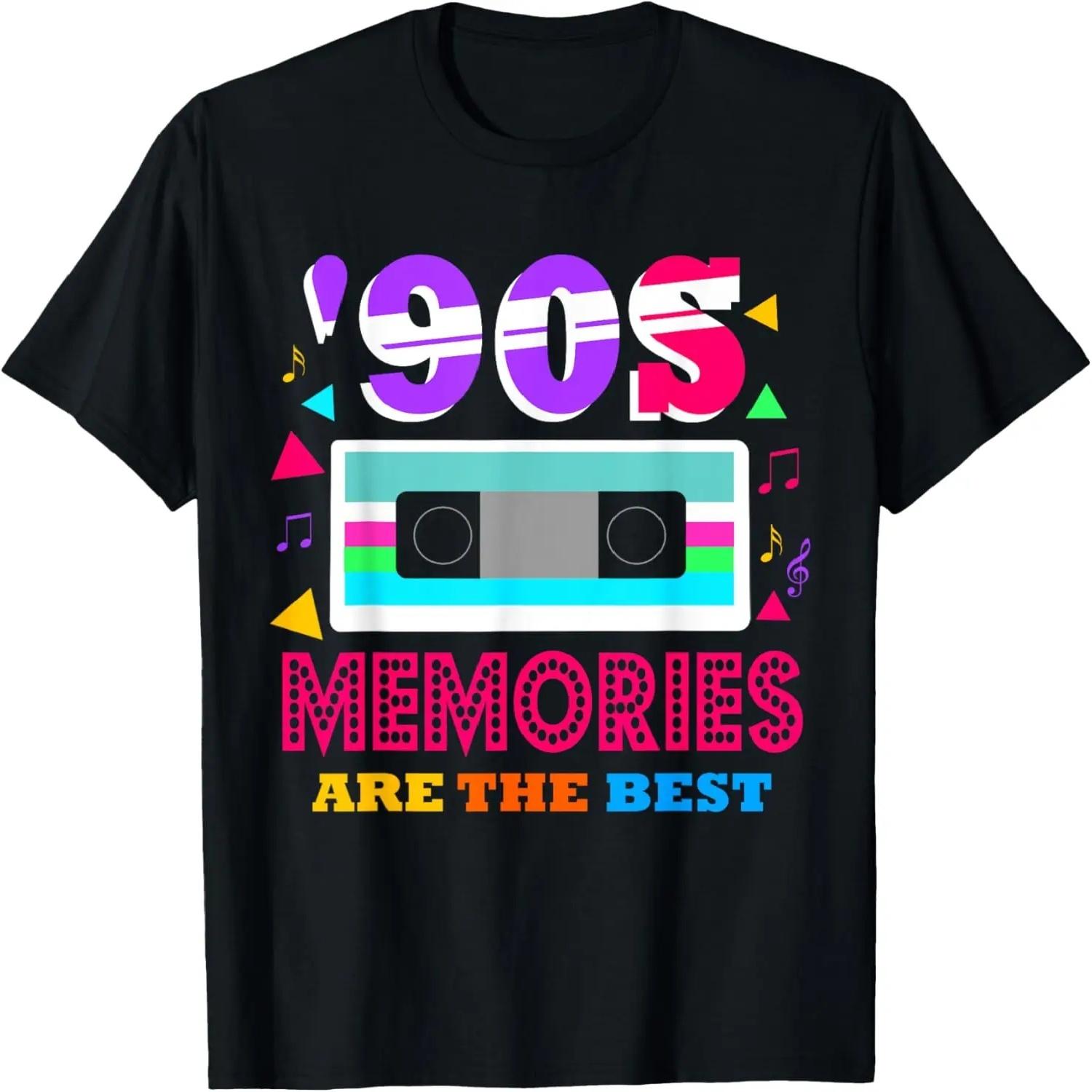 90s Memories Are Best Funny Born in 1990 Lover Nineties T-Shirt S