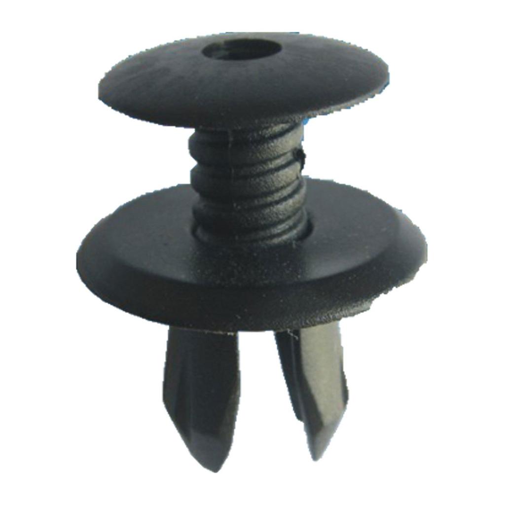 ECF189 10 sztuk uchwytów paneli wykończeniowych, nitów śrubowych, czarny do /VW : 70186729901C