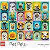 Puzzle - GALISON - Lego Pets - 1000 Pieces - Animals Theme - 50.8 X 63.5 Cm