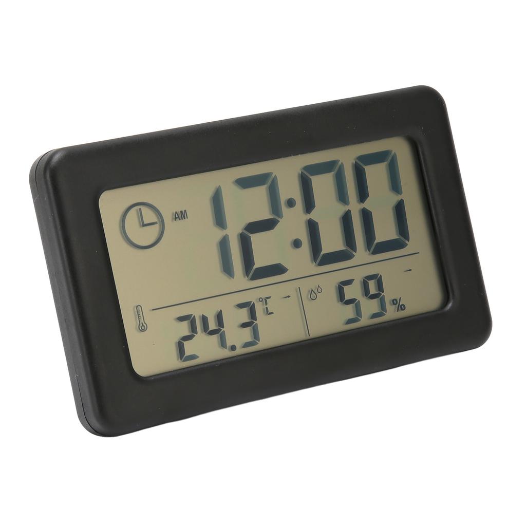 Digital Clock with Temperature and Humidity Display Portable Temperature and Humidity Clock with
