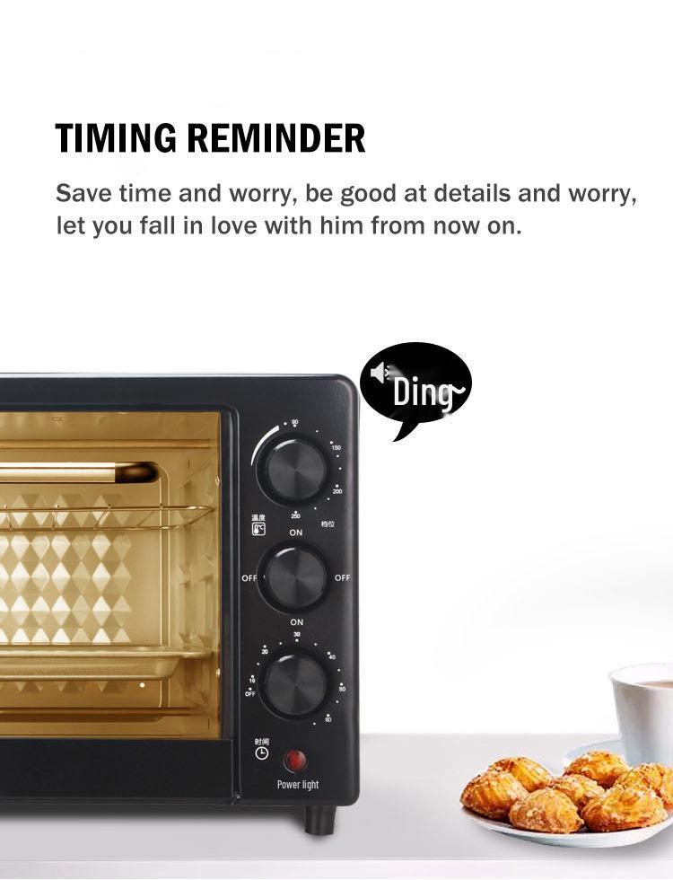 Multifunctional Large Capacity Electric Cake Oven for Home Baking - Countertop Model, Cross-Border Exclusive