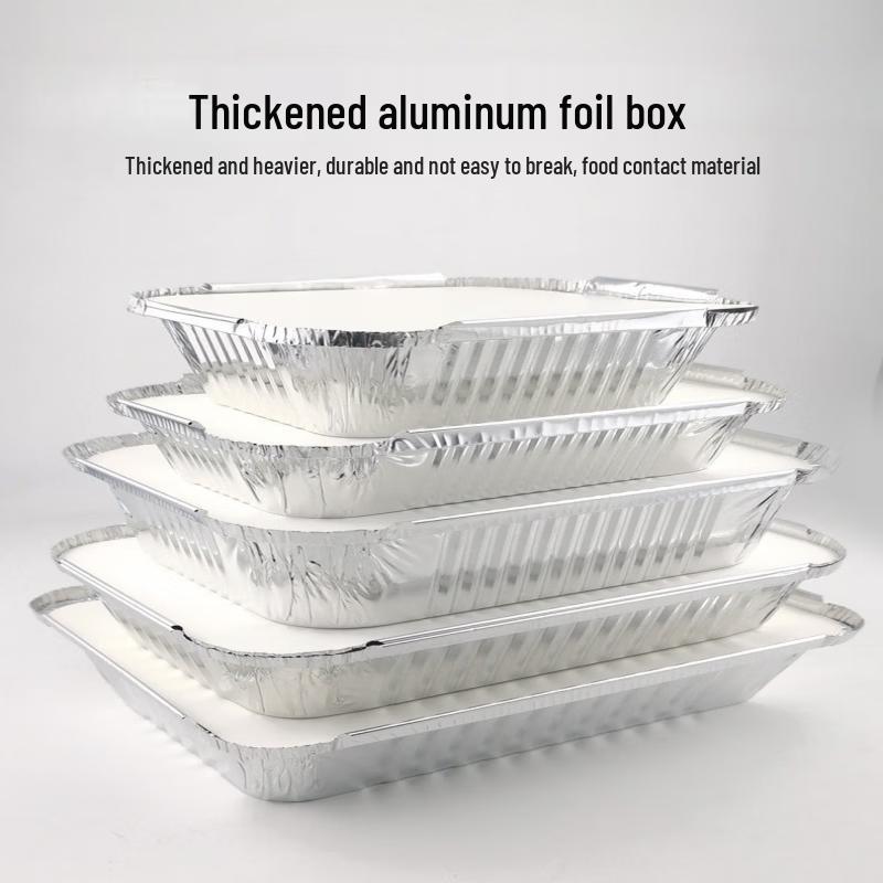 Kashicong Rectangular BBQ Aluminum Foil Pans