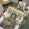 Hängende Ohrringe Übertrieben Exquisite Tropfenohrringe Schmuck Geometrische Ohrringe Ungewöhnliche Vintage Ohrhänger Für Frauen Einfach