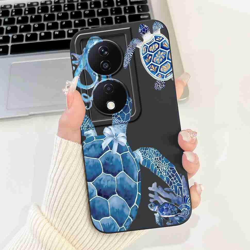 For Honor X7b 4G 5G CLK-LX1 Case Fashion Cute Butterfly Rabbit Soft Silicone Cover For Honor X7b CLK-LX2 CLK-LX3 Phone Cases