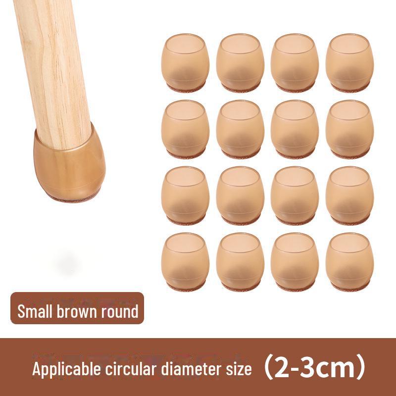 Silent Silicone Anti-Slip Table & Chair Leg Protectors - Durable, Wear-Resistant Covers