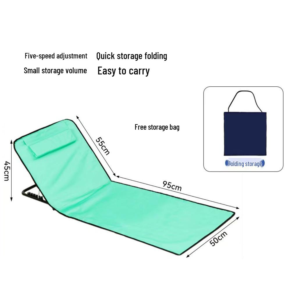 Tragbarer Outdoor-Strandliegestuhl & Picknickmatte - Feuchtigkeitsgeschützt & Faltbar für Camping
