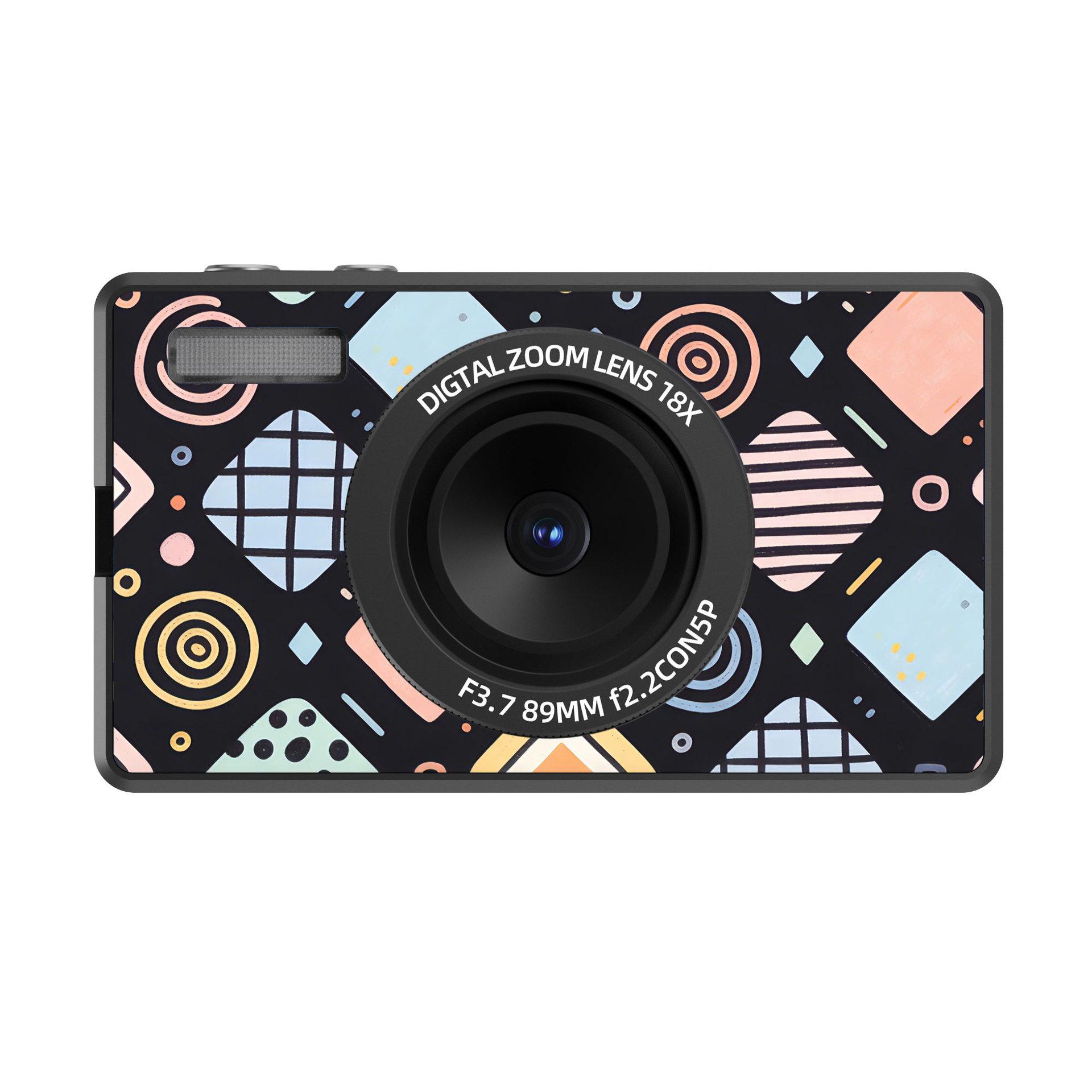 

4K Camcorder with Dual Cameras, 16x Zoom & Built-in Fill Light for Students, Travel, Photography & Vlogs