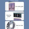 Miniature Desktop Humidifying Air Conditioner Fan Usb Rechargeable 900ML Water Tank Cooling Fan with Breathing Light