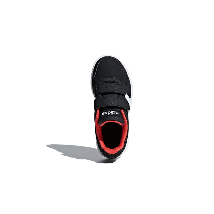 Adidas Neo Hoops 2.0 Durable Low-Top Skate Shoes Kids Sneakers Black B75960