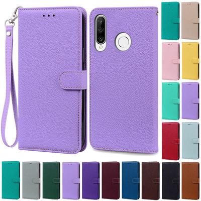 Vāciņš Huawei P30 Lite Case Maka ādas Flip Case priekš Huawei P30 Lite Case Vāks priekš Huawei P30 Pro Coque Funda Shell Etui