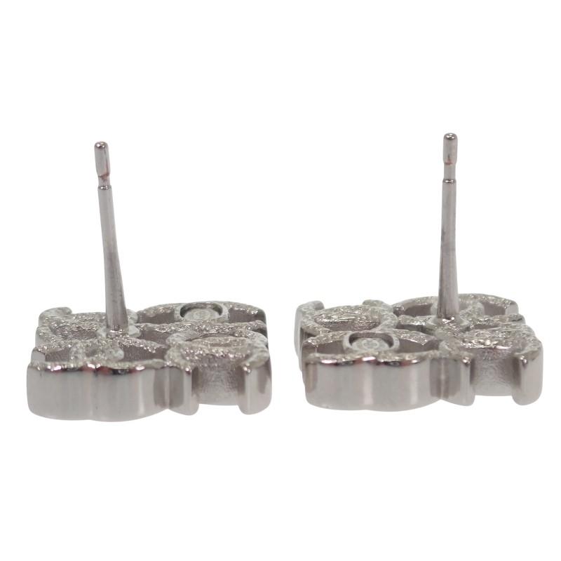 CHANEL Pierce Silver metal Women