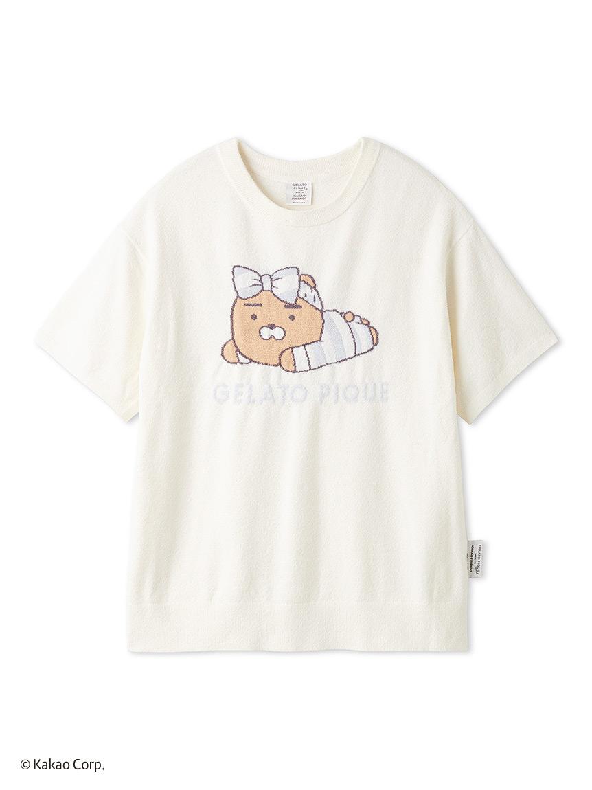 Gelato Pique [Kakao Friends] [Homme] Свитшот-пуловер Райан Смузи Pmnt251063 Owht/M